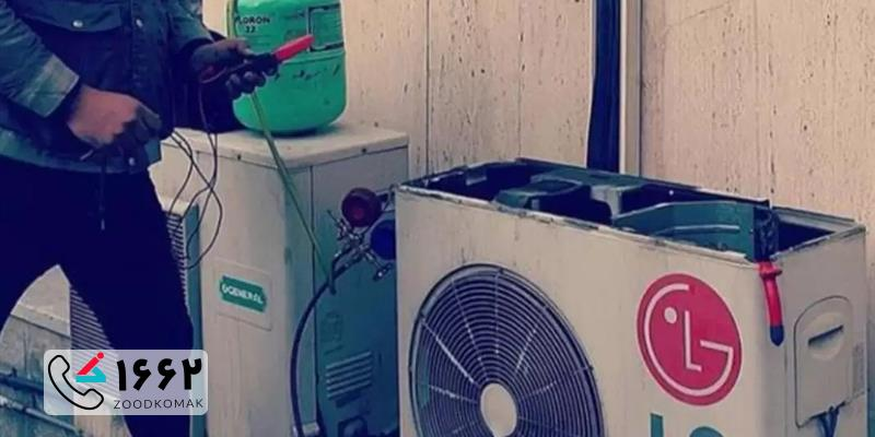 بررسی برندها در شارژ گاز کولر گازی